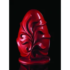 PAVONI Moules À Chocolat|Moule Chocolat Oeuf Baroque Ø 14,5 x H 20 cm (x2)