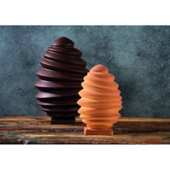 PAVONI Moules À Chocolat|Moule Chocolat Oeuf Pagoda 13,7 x 13,7 cm x H 21,2 cm (x2)