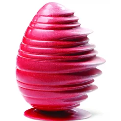 PAVONI Moules À Chocolat|Moule Chocolat Oeuf Speed 16,5 x 13,5 cm x H 20 cm (x2)