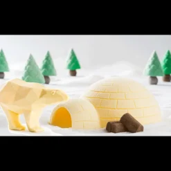 BARRY Moules À Chocolat|Moule Chocolat Ours Origami 18 cm