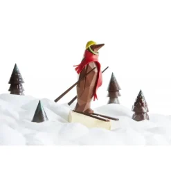 BARRY Moules À Chocolat|Moule Chocolat Pingouin Origami 18 cm (x2)