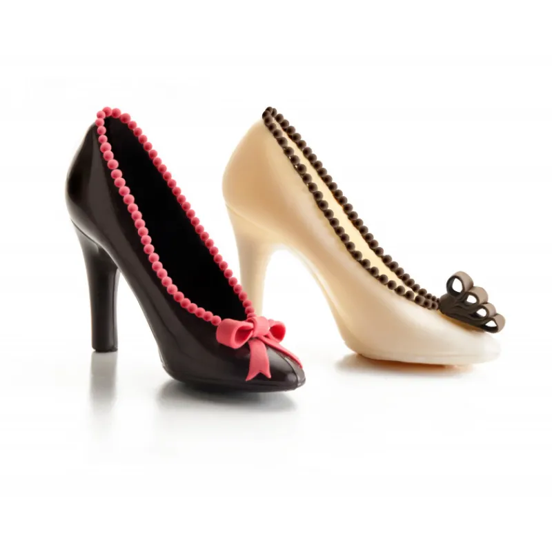 IBILI Moules À Chocolat|Moule Chocolat Polycarbonate Chaussure 3D 20 cm x H 17 cm