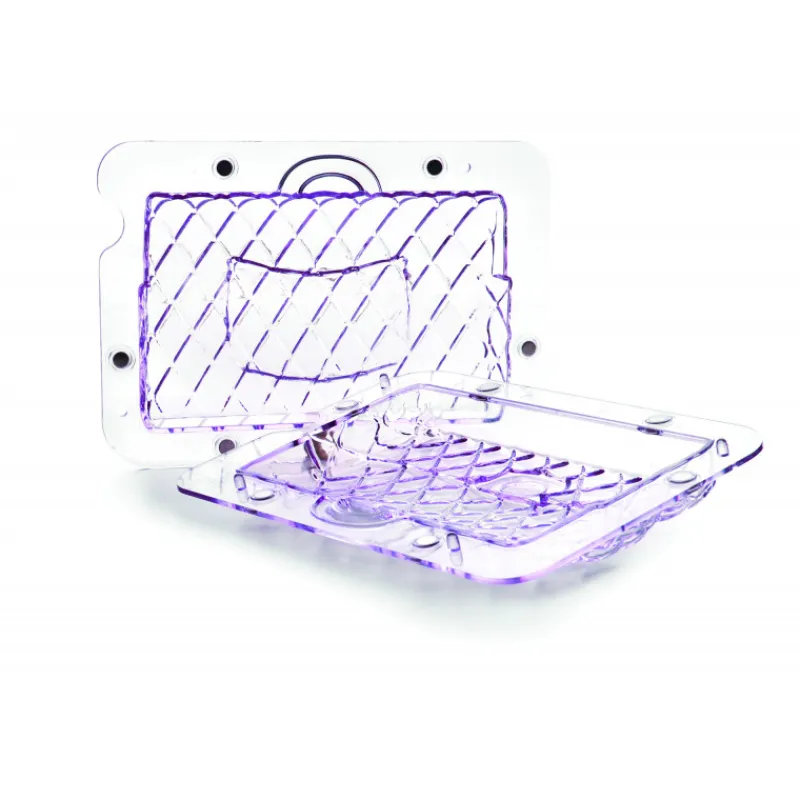 IBILI Moules À Chocolat|Moule Chocolat Polycarbonate Sac à Main 22 x 14 cm