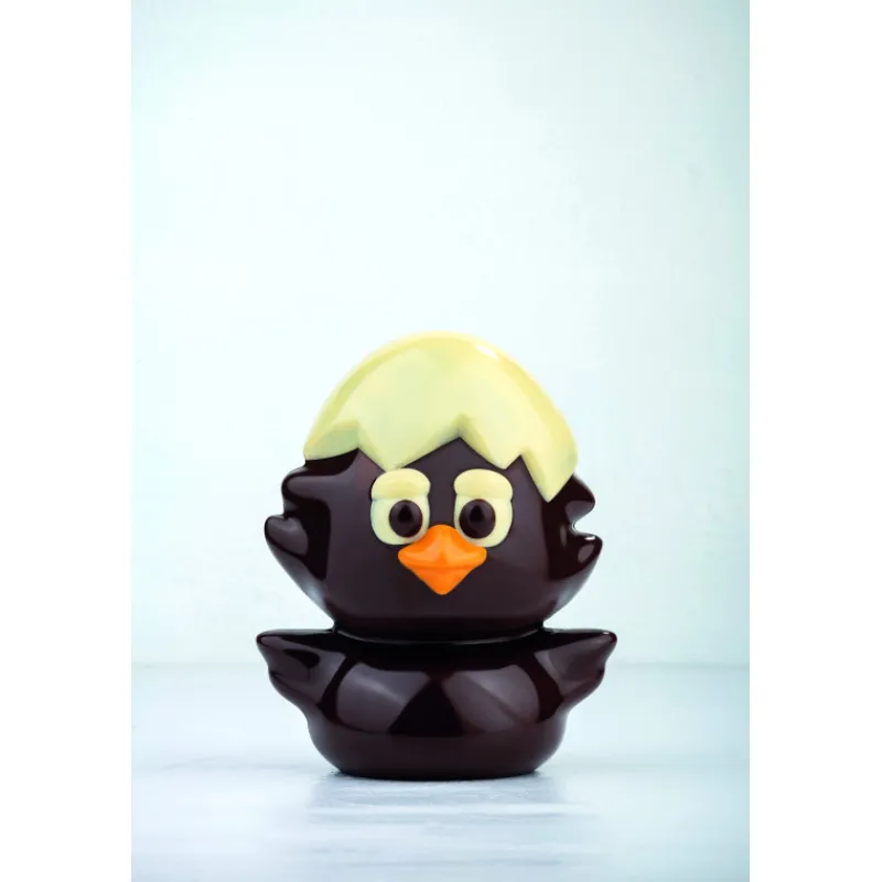 PAVONI Moules À Chocolat|Moule Chocolat Poussin 13,2 x 12,5 cm x H 16 cm (x2)