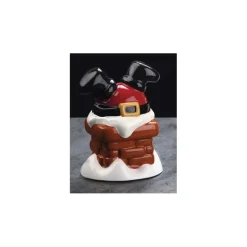 PAVONI Moules À Chocolat|Moule Chocolat Père Noël Cheminée Ø 12,5 cm x H 17 cm (x2)