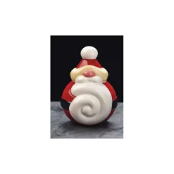 PAVONI Moules À Chocolat|Moule Chocolat Père Noël Twist Ø 14 cm x H 18 cm (x2)