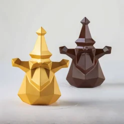 PAVONI Moules À Chocolat|Moule Chocolat Santa Hug 15,2 x 11,5 x H 20 cm (x2)