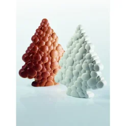 PAVONI Moules À Chocolat|Moule Chocolat Sapin de Noël Bolla 16 x 6,5 cm x H 20 cm (x2)