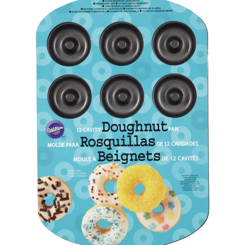 WILTON Moules À Gâteaux|Moule Donuts 12 empreintes