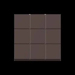 CUISINEADDICT Moules À Chocolat|Moule Embout de Bûche Carré 9009 Carreaux 8 cm (x6)