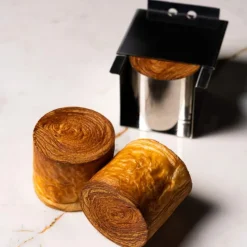 PAVONI Moules À Gâteaux|Moule Inox Croissant Géométrique Cylindre 6,5 x H 6 cm