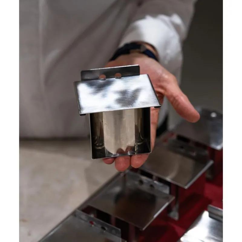 PAVONI Moules À Gâteaux|Moule Inox Croissant Géométrique Cylindre 6,5 x H 6 cm