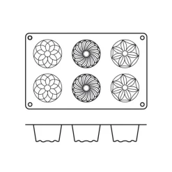 SILIKOMART Moule Silicone|Moules À Gâteaux|Moule kougloffs assortis professionnel en silicone