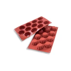 SILIKOMART Moule Silicone|Moule mini brioches professionnel en silicone