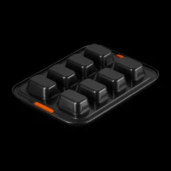 LE CREUSET Moule Anti-adhésif|Moules À Gâteaux|Moule Mini-Pains Anti-Adhésif 8 Empreintes 40 x 30 cm