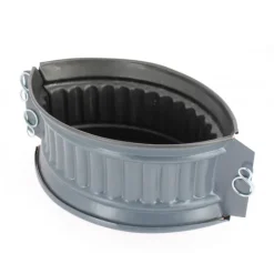 MATFER Moule Anti-adhésif|Moules À Gâteaux|Moule Ovale à Pâté Fond Exopan 18x11x7.5cm