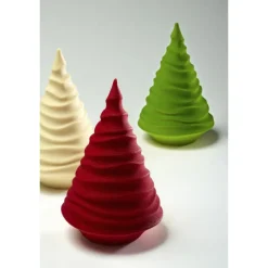 PAVONI Moules À Chocolat|Moule Sapin Chiffon Ø 13 x 20 cm (x2)