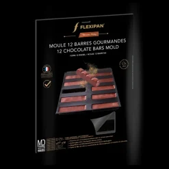 FLEXIPAN DEMARLE Moule Anti-adhésif|Moule Silicone|Moule Silicone 12 Barres Gourmandes
