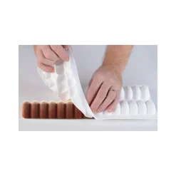 SILIKOMART Moule Silicone|Moule Silicone 4 Bûches Trilogy 37cm Professional