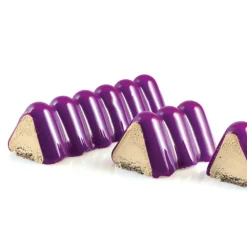 SILIKOMART Moule Silicone|Moule Silicone 4 Bûches Trilogy 37cm Professional