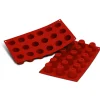 SILIKOMART Moule Silicone|Moules À Gâteaux|Moule Silicone 18 Cannelés 3,5 cm x H 3,5 cm