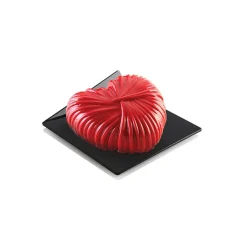 SILIKOMART Moule Silicone|Moules À Gâteaux|Moule Silicone 6 Coeurs Lovely 8,2 x 7,7 cm x H 3,1 cm Professional