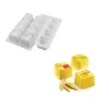 SILIKOMART Moule Silicone|Moule Silicone 8 Cubes Kuadro 6 x 6 cm 150ml Professional