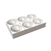SILIKOMART Moule Silicone|Moules À Gâteaux|Moule Silicone 6 Demi-Sphères 18 x H 9 cm Professional