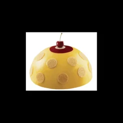 SILIKOMART Moule Silicone|Moules À Gâteaux|Moule Silicone 8 Demi-Sphères 13,5 x H 6,75 cm Professional