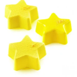 SILIKOMART Moule Silicone|Moules À Gâteaux|Moule Silicone 20 Etoiles Ø9,5 x 7 cm 135ml Professional