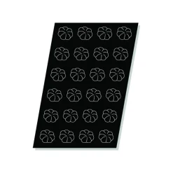 FLEXIPAN Moule Silicone|Moules À Gâteaux|Moule Silicone 24 Fleurs 7,8 cm x H 2 cm