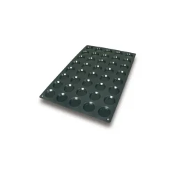SILIKOMART Moule Silicone|Moules À Gâteaux|Moule Silicone 40 Florentins Ø6 x 1,1 cm 25ml Professional