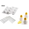 SILIKOMART Moule Silicone|Moules À Gâteaux|Moule Silicone 6 Fragrances 115 ml Professional