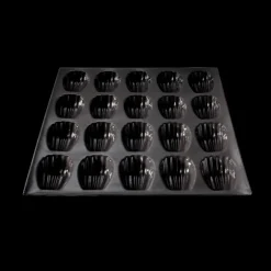 FLEXIPAN DEMARLE Moule Anti-adhésif|Moule Silicone|Moule Silicone 20 Madeleines 8 x 4,5 cm