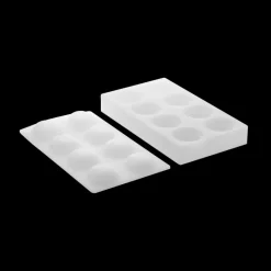 PAVONI Moule Silicone|Moules À Gâteaux|Moule Silicone 8 Marrons 85 ml Cédric Grolet