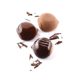 SILIKOMART Moule Silicone|Moules À Gâteaux|Moule Silicone 6 Marrons 110ml Professional