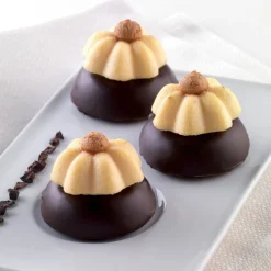 SILIKOMART Moule Silicone|Moule Silicone 77 Mini Charlottes Ø3,5 x H1,5 cm 8,5ml Professional