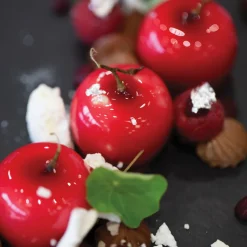 SILIKOMART Moule Silicone|Moules À Gâteaux|Moule Silicone 15 Mini Pommes Ø39 x h30 mm 30ml Professional