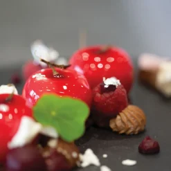 SILIKOMART Moule Silicone|Moules À Gâteaux|Moule Silicone 15 Mini Pommes Ø39 x h30 mm 30ml Professional