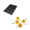 SILIKOMART Moule Silicone|Moule Silicone 77 Mini Savarins Ø4,1 x H1,2 cm 12ml Professional