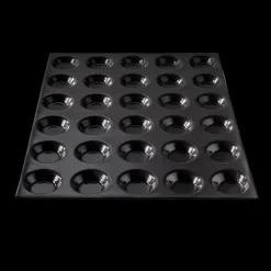 FLEXIPAN DEMARLE Moule Anti-adhésif|Moule Silicone|Moule Silicone 30 Mini Tartelettes Ø 4,2 cm