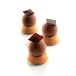 SILIKOMART Moule Silicone|Moules À Gâteaux|Moule Silicone 15 Mini Truffes Ø 3,2 cm Professional