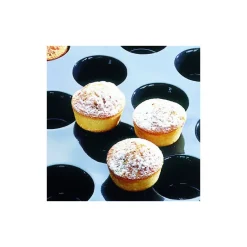 FLEXIPAN Moule Silicone|Moules À Gâteaux|Moule Silicone 40 Muffins 5 cm x H 2,9 cm