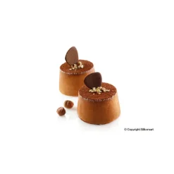 SILIKOMART Moule Silicone|Moules À Gâteaux|Moule Silicone 24 Muffins Ø6,9 x h3,9 cm 122ml Professional