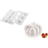 SILIKOMART Moule Silicone|Moules À Gâteaux|Moule Silicone 6 Nuages Cloud 120 ml Professional