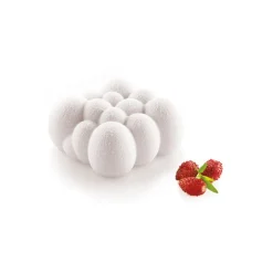 SILIKOMART Moule Silicone|Moules À Gâteaux|Moule Silicone 6 Nuages Cloud 120 ml Professional