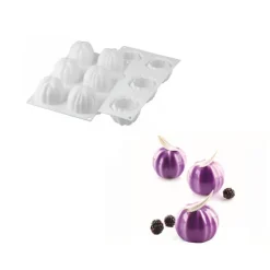 SILIKOMART Moule Silicone|Moule Silicone 6 Sphères Ø68 x h52 mm 120ml Professional