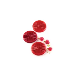 SILIKOMART Moule Silicone|Moule Silicone 6 Tourbillons 28ml Moyen Modèle Professional