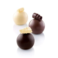 SILIKOMART Moule Silicone|Moules À Gâteaux|Moule Silicone 8 Truffes Ø 6,2 cm Professional