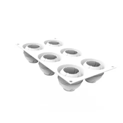 SILIKOMART Moule Silicone|Moule Silicone Atome Ø 6,3 x H 5,5 cm (x6)